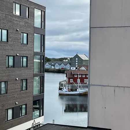 Svolvaer, Lofoten, Modern And Northern Lights 公寓 斯沃尔韦尔