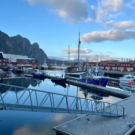 公寓 Svolvaer, Lofoten, Modern And Northern Lights 斯沃尔韦尔